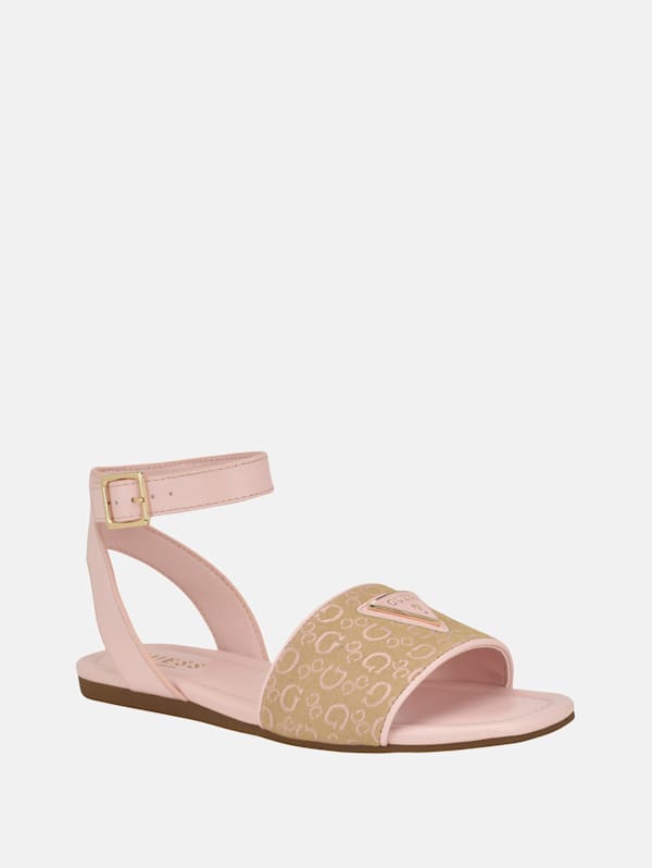 Guess sandals pink outlet