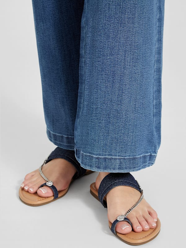 Guess toe ring sandals sale