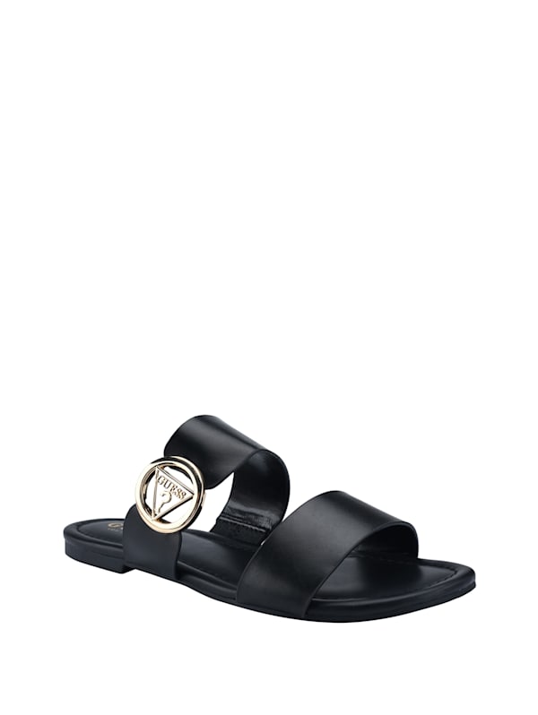 Double band slide sandals outlet