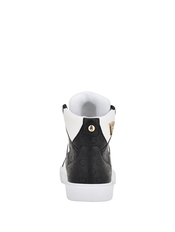 Guess white high tops shop