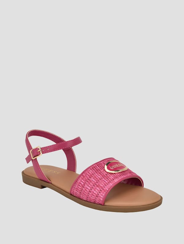 Moores Raffia Sandals GUESS Factory
