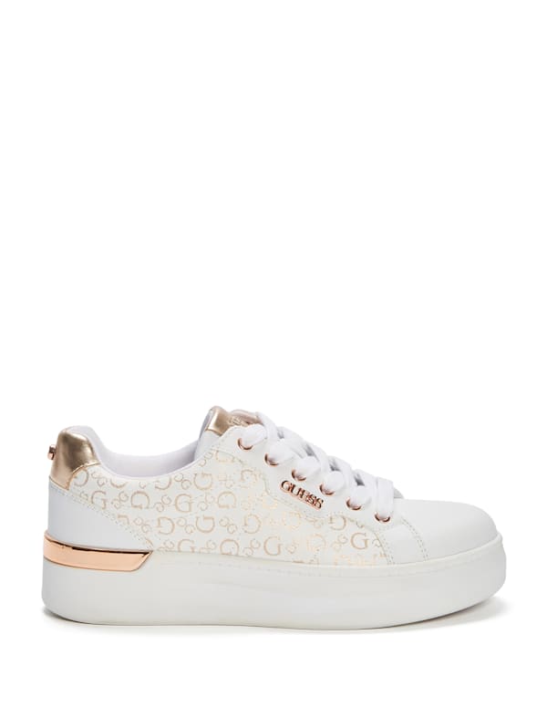 Onna Low-Top Logo Sneakers | GUESS Factory