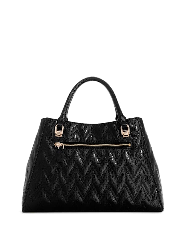 Guess slay double handle satchel sales