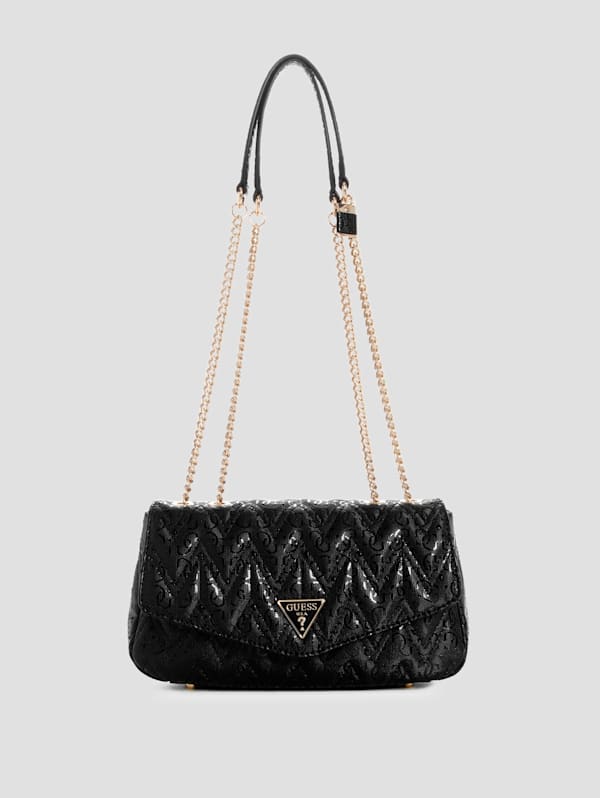 Guess Adelard Convertible CrossbodyBlackOne Size