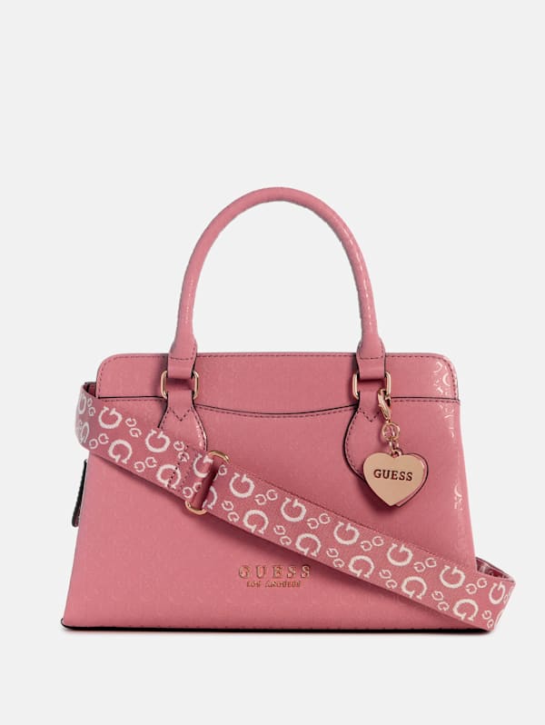 Pink guess purse clearance