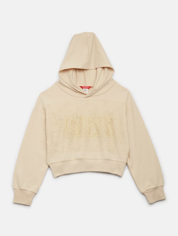 Supreme hoodie cheap crop top