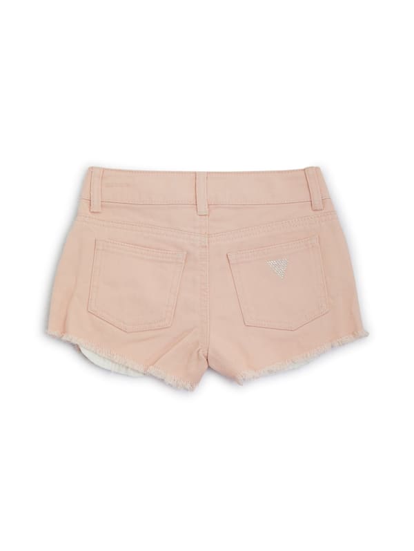 Flowers Denim Shorts (2-6)