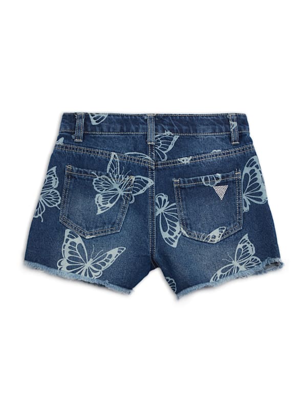 Denim Butterfly Shorts (7-14)