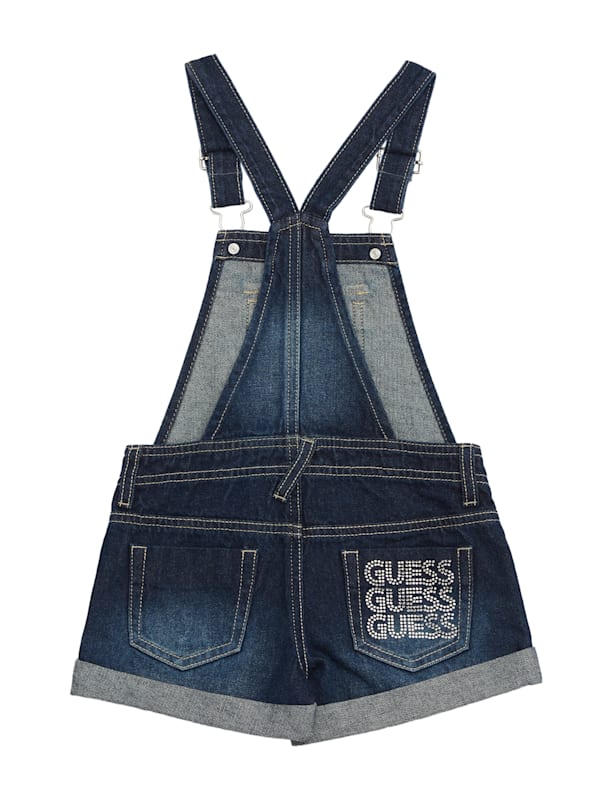 Factory Chelsea Denim Shortalls 2 6 Blue