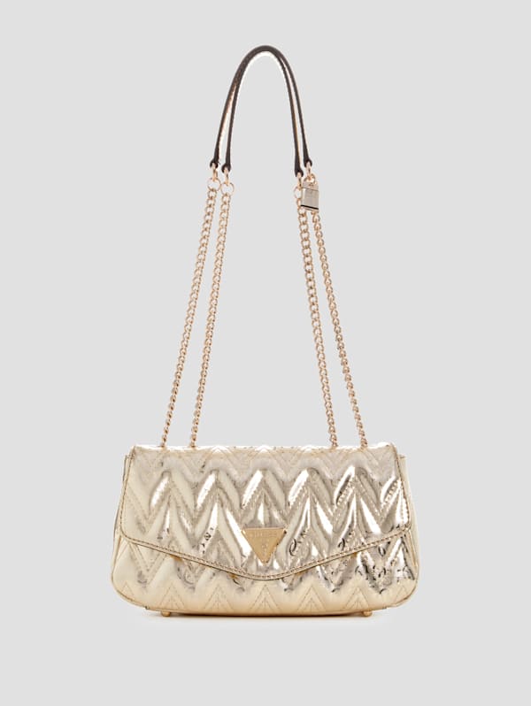 Adelard Metallic Convertible Crossbody GUESS