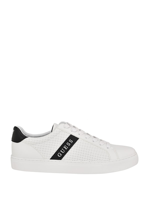 Bixly Signature Stripe Low Top Sneaker GUESS Canada