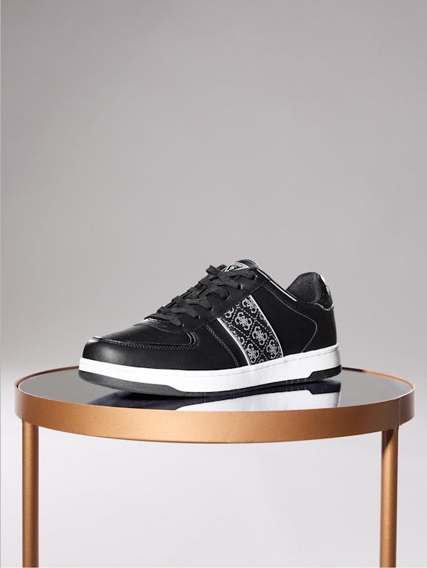 Quattro G Low Top Sneakers GUESS Canada