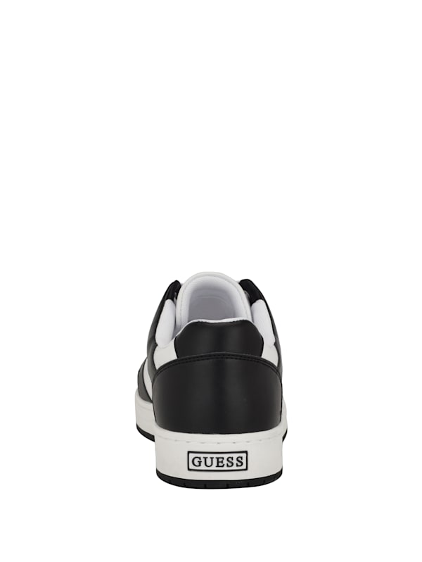 Black and white guess shoes online