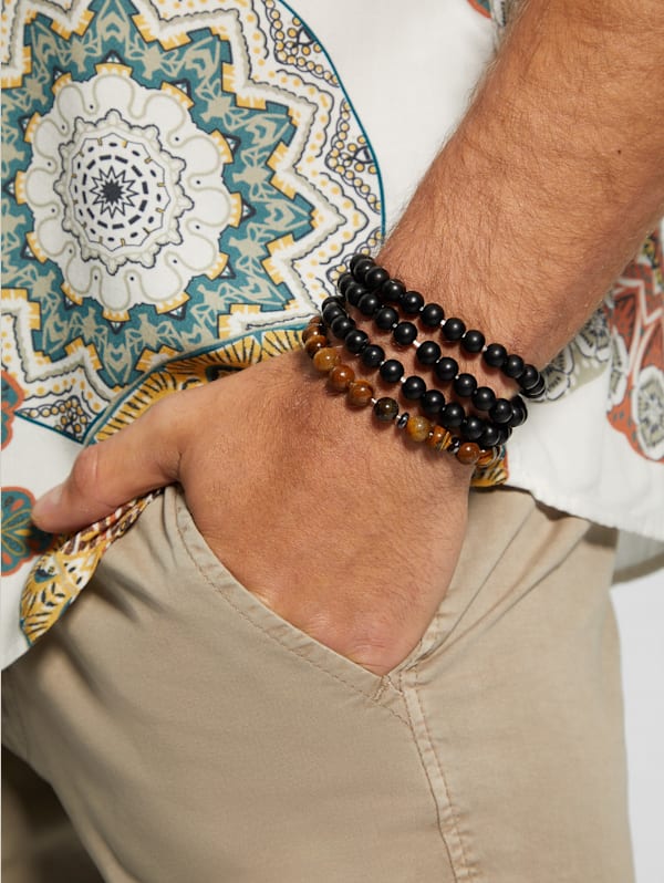 Guess beaded bracelet sale