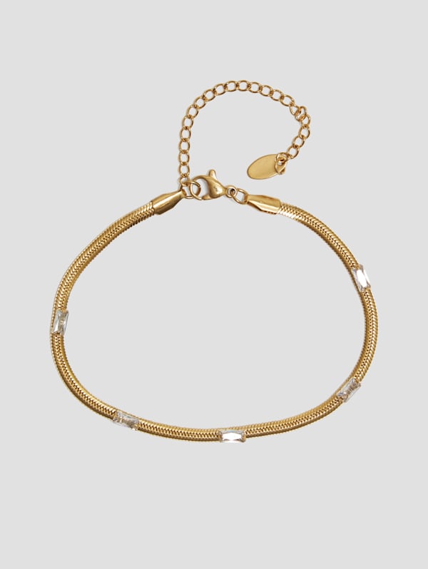 Snake Chain Bracelet - Gold