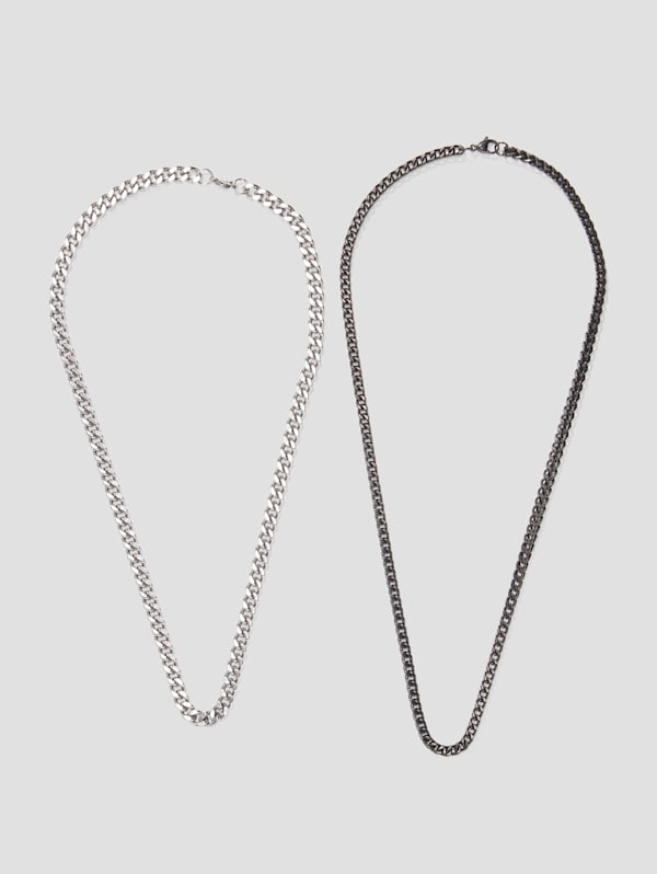 Multi Chain Necklace Set GUESS Canada