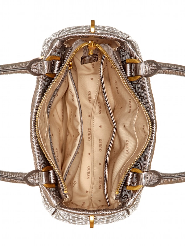 Guess maxwell new arrivals quilted satchel