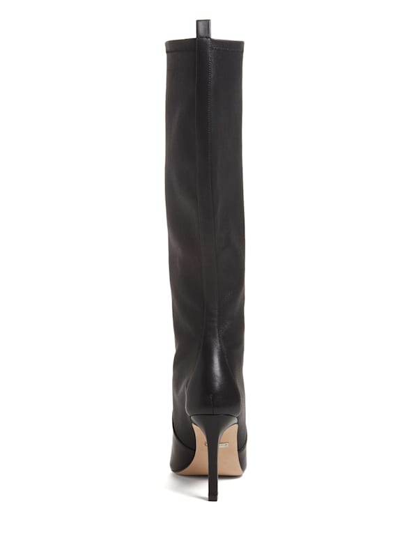 Guess tall black boots deals