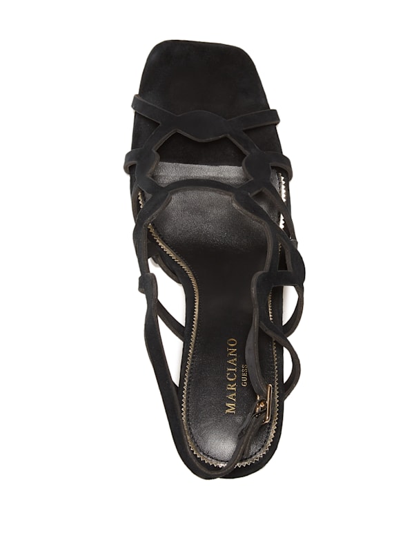 Ashley Suede Sandal GUESS Canada