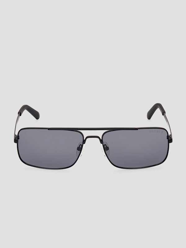 Guess Factory Men's Metal Navigator Sunglasses