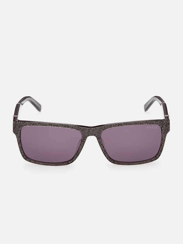 Myles Plastic Square G Cube Sunglasses
