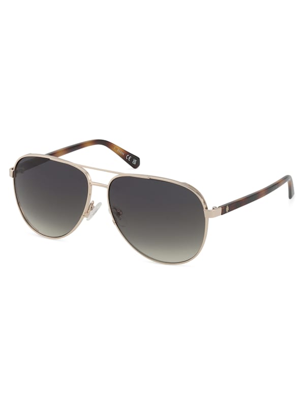 Guess men's aviator sunglasses outlet
