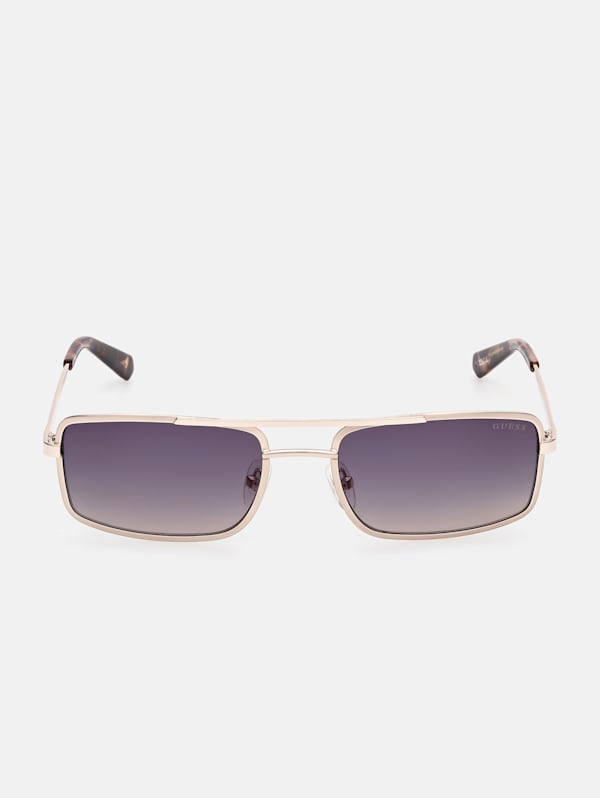 Narrow Aviator Sunglasses GUESS