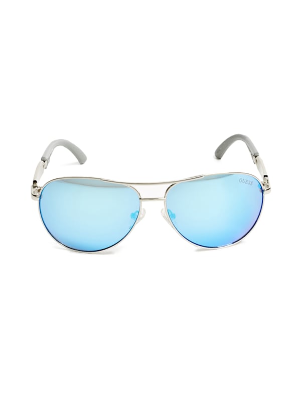 Factory Classic Aviator Sunglasses Pink