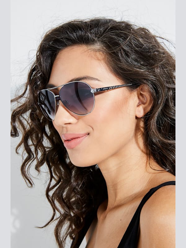 Bling aviator sunglasses discount