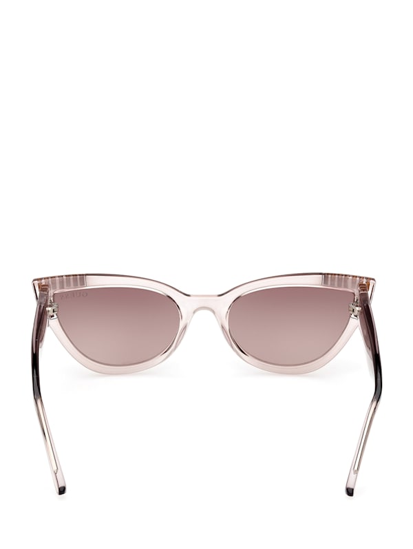 stang slank barriere Plastic Cat-Eye Stone Sunglasses | GUESS