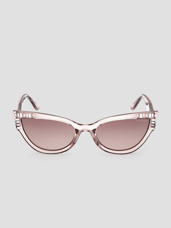 Guess cat eye eyeglasses best sale