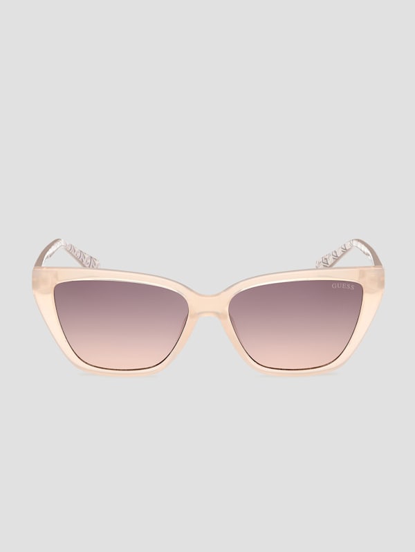 Cat Eye Signature G Sunglasses GUESS Canada