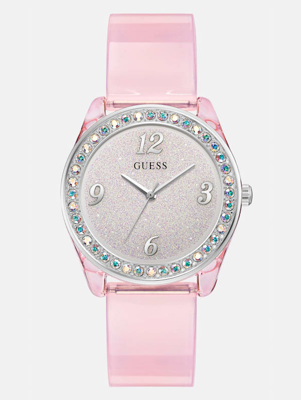 Pink analog watch outlet