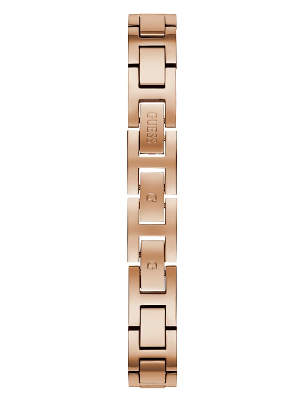 Rose Gold Tone Crystal Analog Watch GUESS Canada