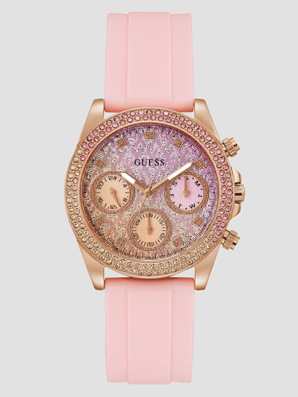 Montre guess rose hot sale