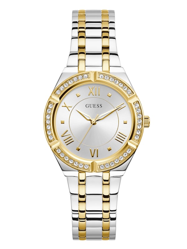 Guess two tone watch best sale