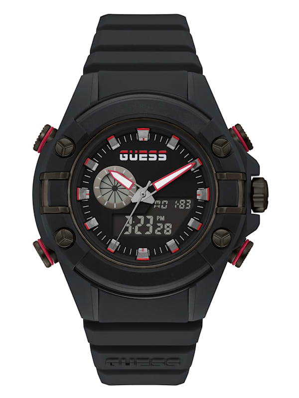 G Force Black Digital Watch GUESS Canada