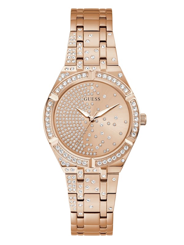 Guess watch women's rose gold tone on sale