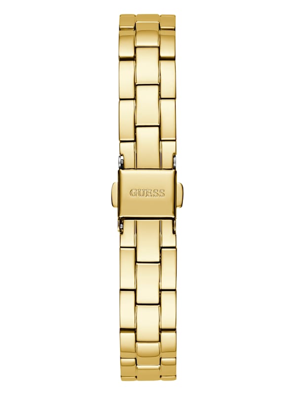 Gold Tone and Diamond Analog Watch GUESS Canada