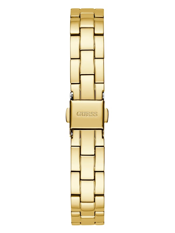 Guess watch sale gold diamond