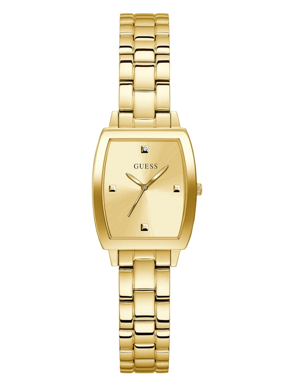 Guess gold diamond watch sales