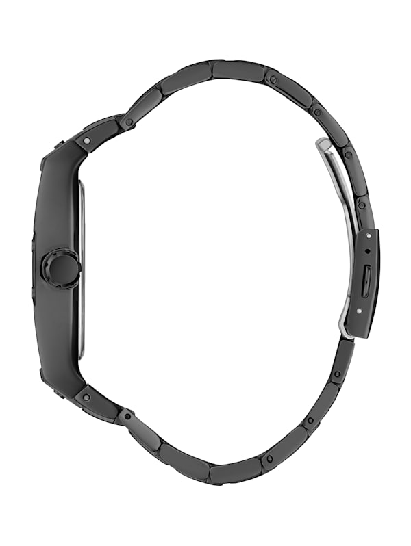 Guess black metal watch clearance