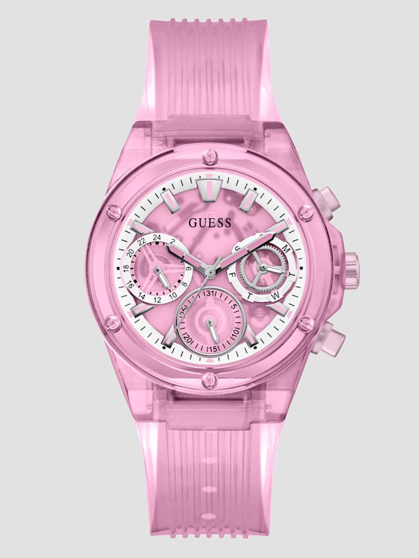 Guess pink watch top