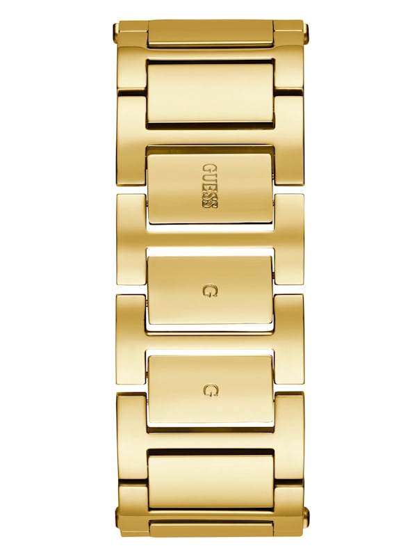 Gold Tone and Crystals Bangle Watch GUESS