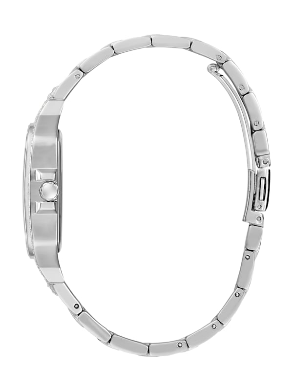 Silver tone case silver hotsell tone stainless steel watch