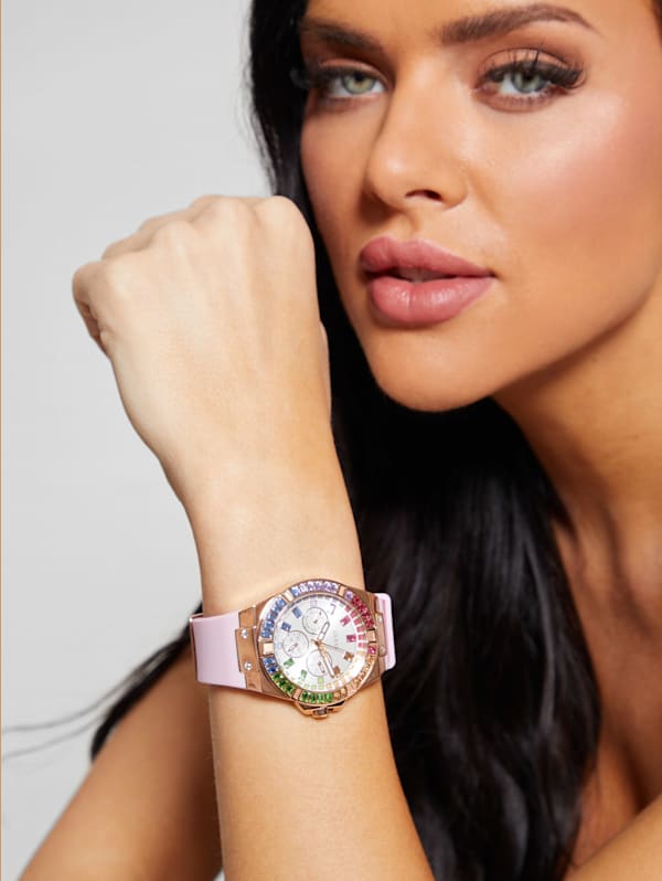 Guess watches on sale pink