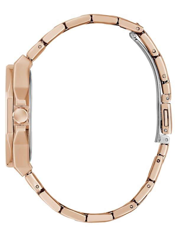 Guess watch women's rose gold tone store
