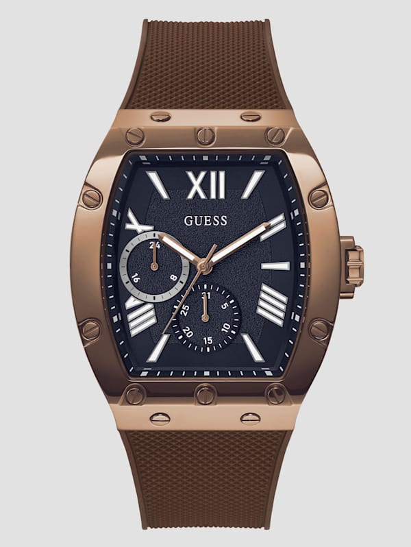 Guess iconic silicone sport watch clearance