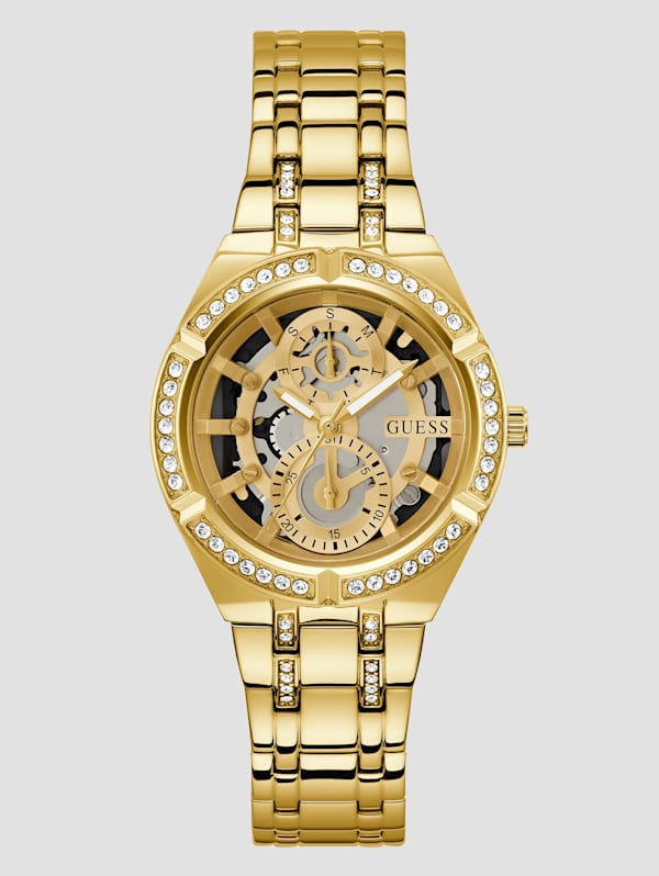 Guess watch gold price store