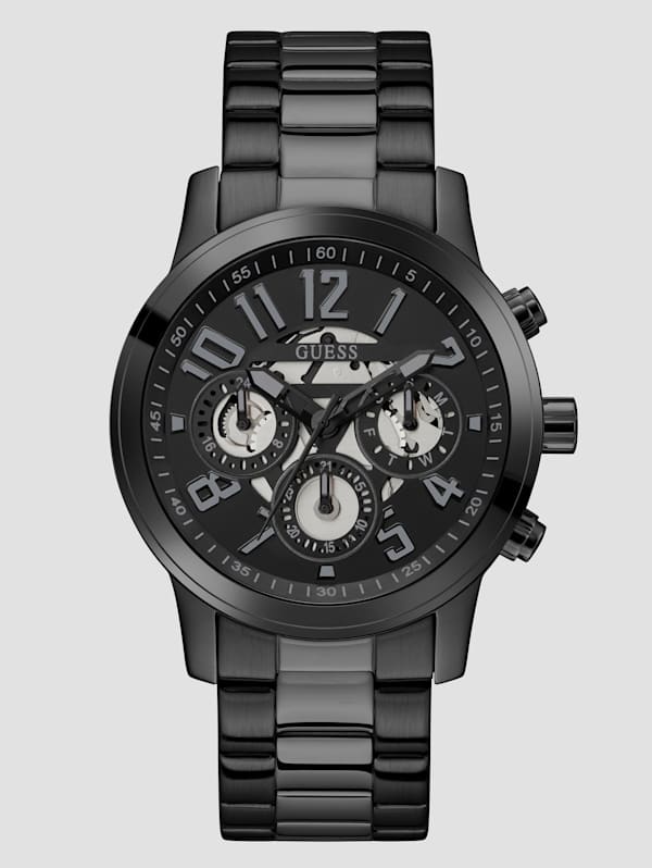GUESS Black Multifunction Watch Black